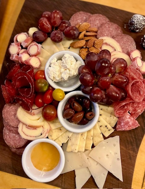 Charcuterie Board at Adam Puchta Winery Elevated Tasting